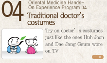 Traditional doctor's costumes