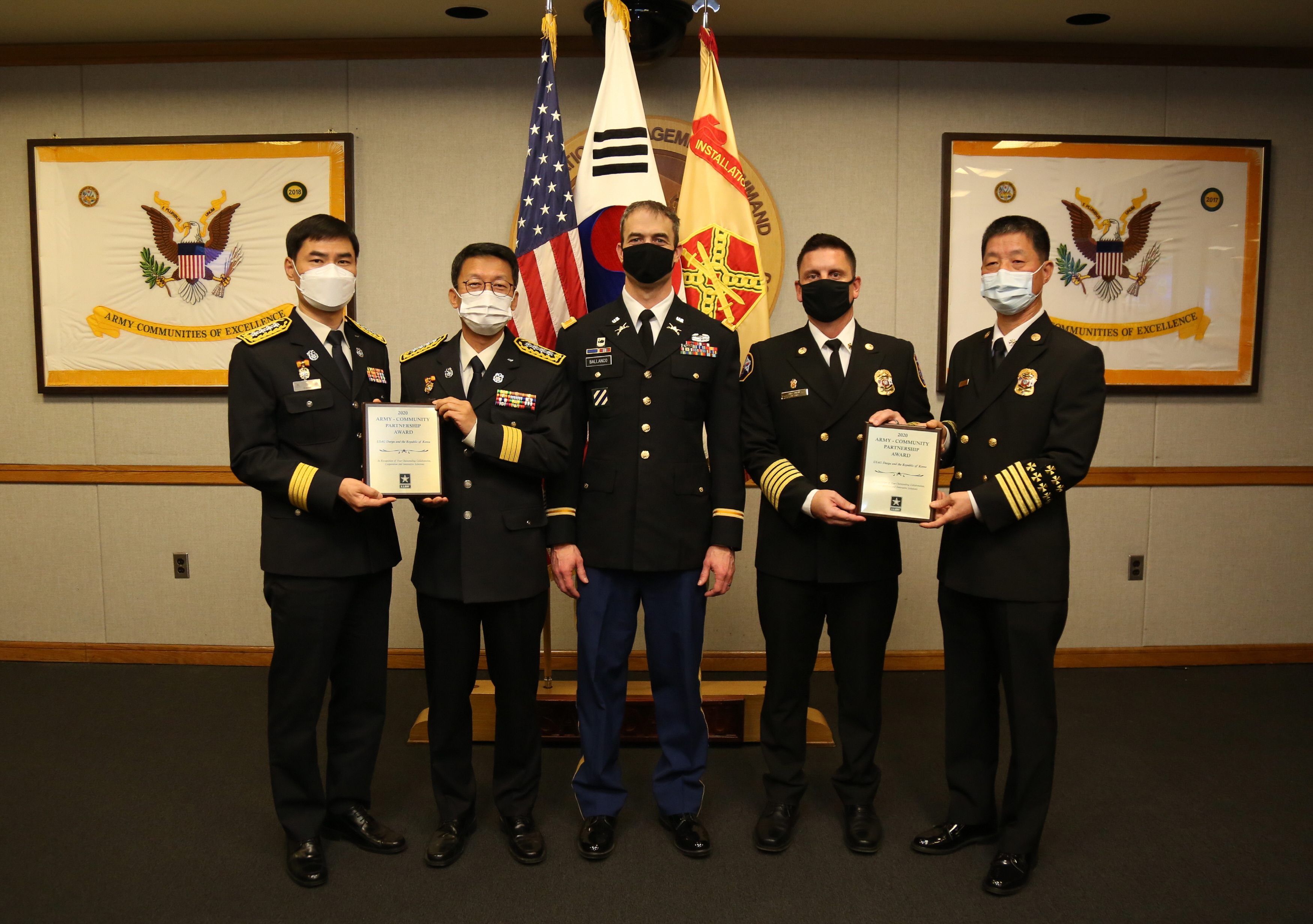 대구소방, 소방 최초 미 육군 지역사회 우호 협력상 수상 1