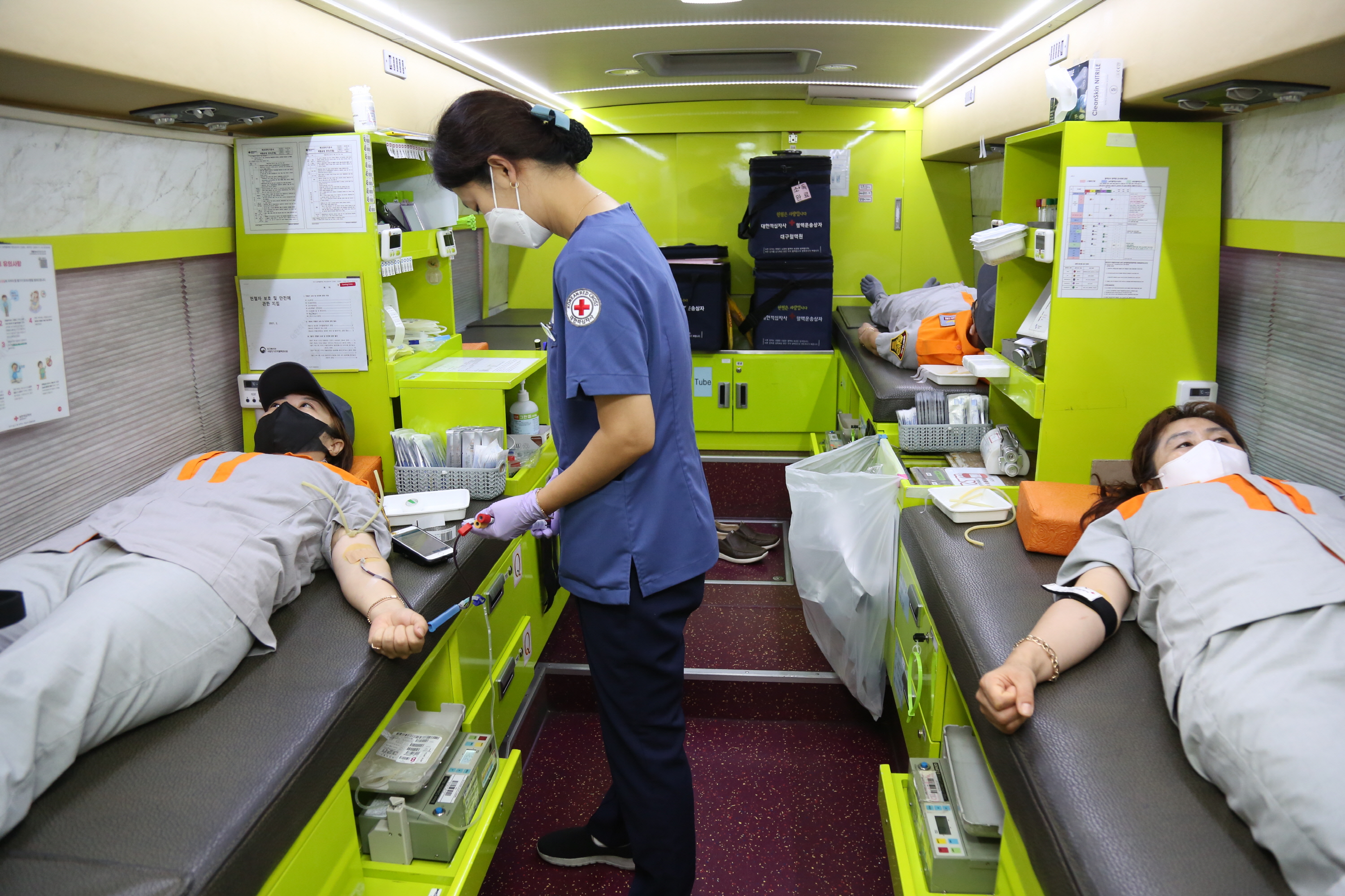 대구광역시 의용소방대 단체 헌혈... 혈액 수급난 극복 앞장 1